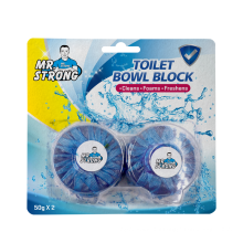 Blister card toilet cleaner tablet Blue bubble